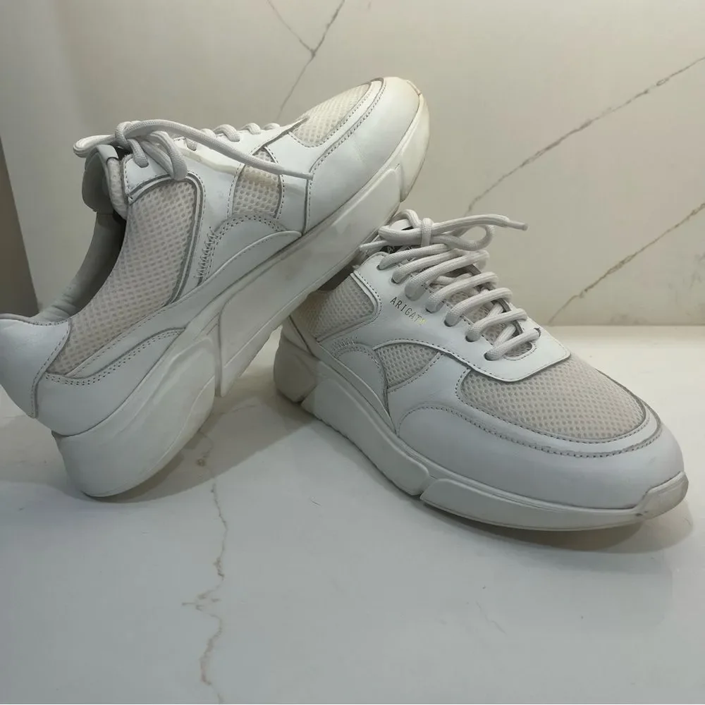 Axel Arigato White Leather Sneakers